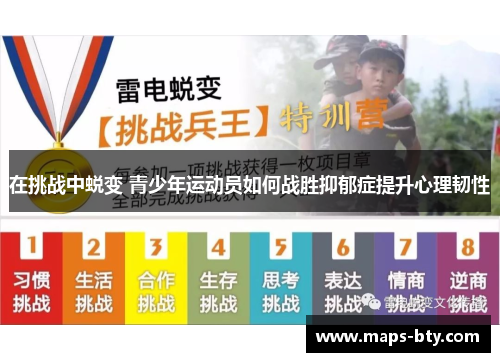 在挑战中蜕变 青少年运动员如何战胜抑郁症提升心理韧性